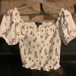 Floral Crop Top